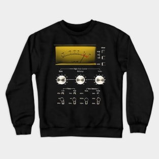 Audio Tone Controls Crewneck Sweatshirt